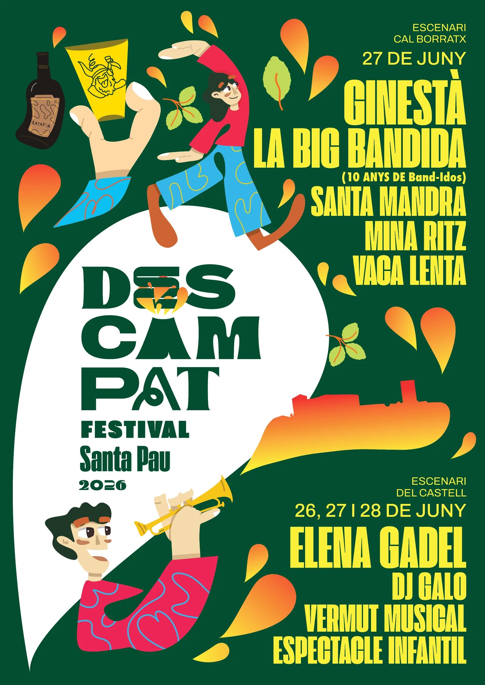 Cartell oficial del Descampat 2026